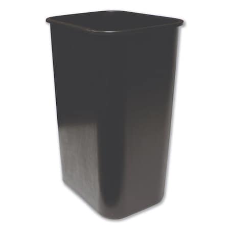 Light House Beauty IMP 41 qt. Plastic Soft-Sided Wastebasket, Black LI2659716